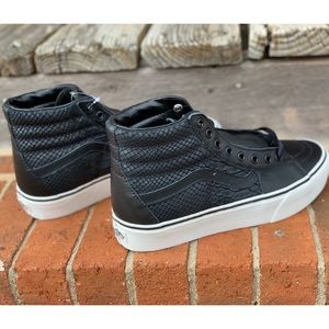 Vans Leather Sk8-Hi Platform 2.0 Shoe